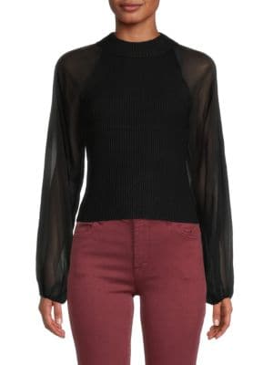 French Connection
 Melody Sheer Sleeve Sweater