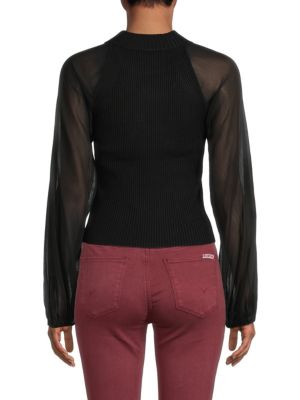 French Connection
 Melody Sheer Sleeve Sweater