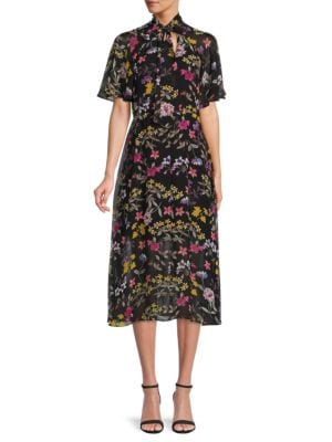 julia jordan
 Floral Midi Dress