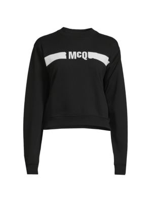 McQ Alexander McQueen
 Drop Shoulder Logo Sweatshirt