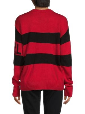Karl Lagerfeld Paris
 Bold Stripe Crewneck Sweater