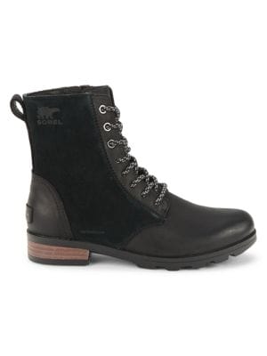 Sorel
 Emelie Leather & Suede Ankle Boots