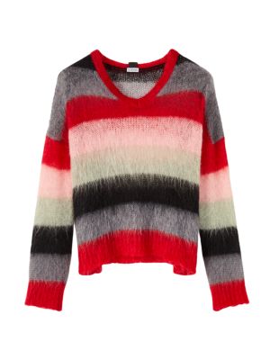 Loewe
 Striped Mohair Sweater