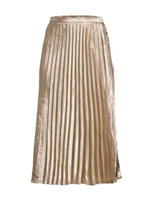 T Tahari
 Metallic Accordion Pleated Midi Skirt