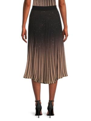 T Tahari
 Pleated Midi Skirt
