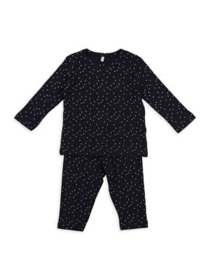 Pouf
 Baby's, Little Girl's 2-Piece Star Print Pajama Set