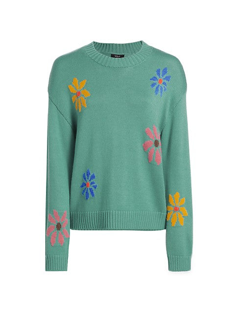 Zoey Floral Crewneck Sweater