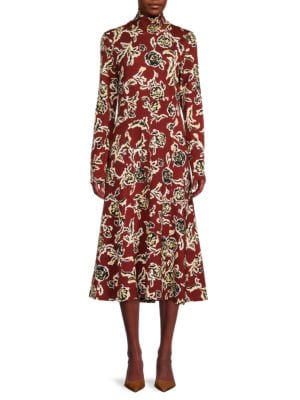 Tanya Taylor
 Thea Floral Fit and Flare Dress