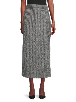 DKNY
 Heathered Maxi Pencil Skirt