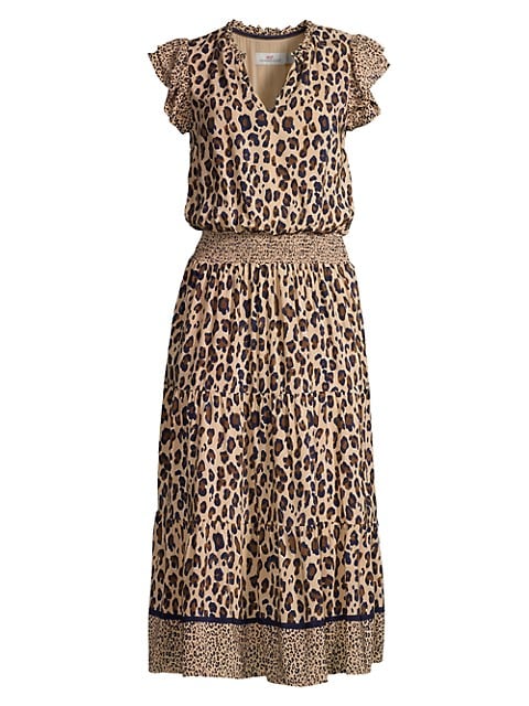 Borderline Cheetah Midi Dress