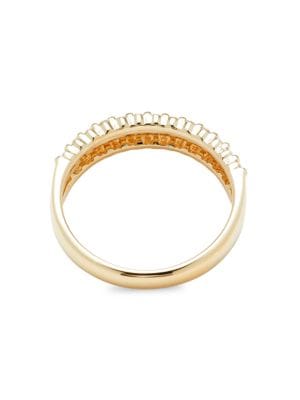 Saks Fifth Avenue
 14K Yellow Gold & 0.33 TCW Diamond Ring