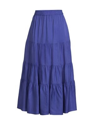 Area Stars
 Avalon Tiered Midi Skirt