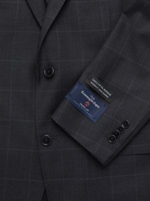 Saks Fifth Avenue
 Modern Fit Windowpane Wool Suit