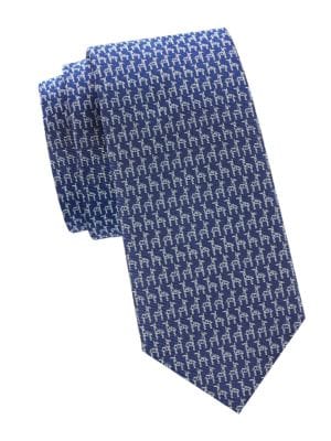 Salvatore Ferragamo
 Patterned Silk Tie