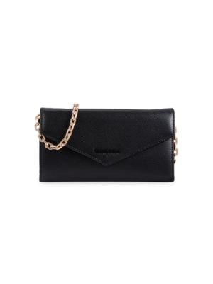 Valentino by Mario Valentino
 Nicola Pal Leather Wallet On Chain