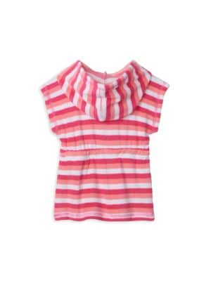 Hatley
 Baby Girl's Cotton Candy Stripes Hooded Terry Cover-Up