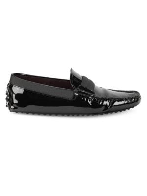 Tod's
 Patent Leather Driving Loafers