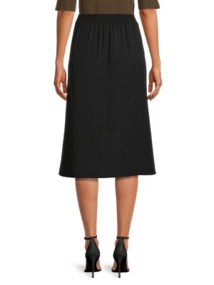 Max Studio
 Faux Wrap Belted Skirt