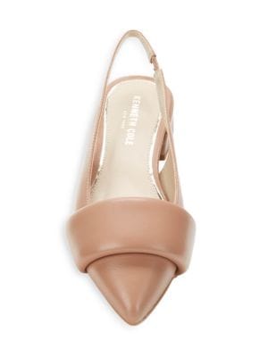 Kenneth Cole
 Cashian Leather Slingback Pumps