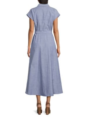 Calvin Klein
 Belted Midi Shirtdress