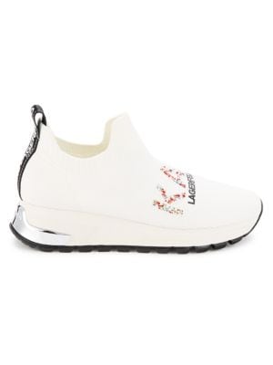 Karl Lagerfeld Paris
 Mirren Logo Embellished Slip On Sneakers