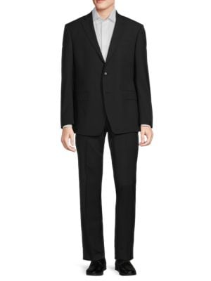 Saks Fifth Avenue
 Modern Fit Checked Wool Suit