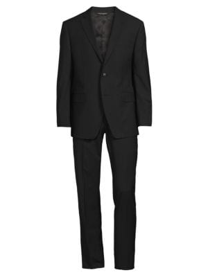 Saks Fifth Avenue
 Modern Fit Checked Wool Suit