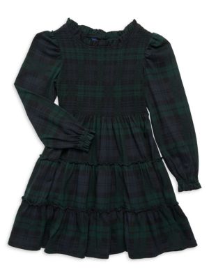 Polo Ralph Lauren
 Little Girl's Plaid Tiered Dress
