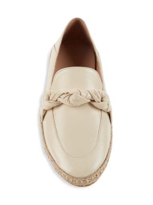 Cole Haan
 Knot Leather Espadrille Loafers