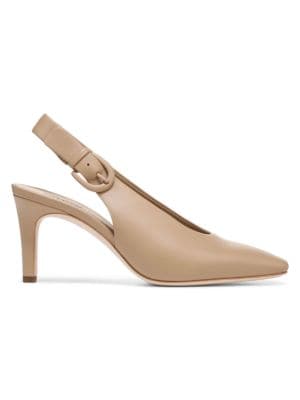 Vince
 Twin-B Leather Slingback Pumps