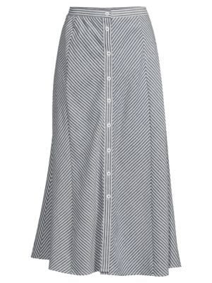 Max Studio
 Striped Midi Skirt