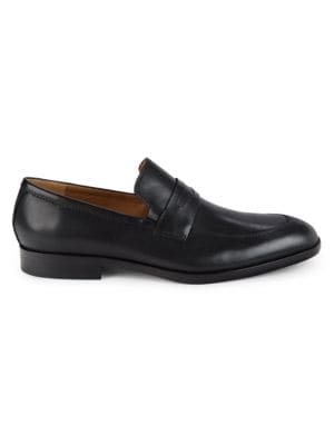 BOSS
 Modern Leather Penny Loafers