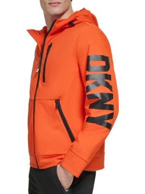 DKNY
 Logo Hooded Zip Jacket