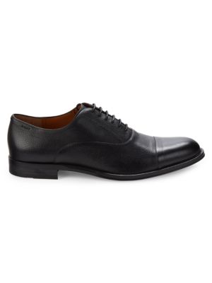 Bally
 Abram Textured Leather Oxford Shoes