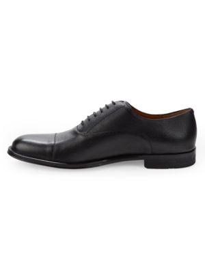 Bally
 Abram Textured Leather Oxford Shoes