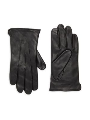Cole Haan
 Grand Logo Leather Gloves