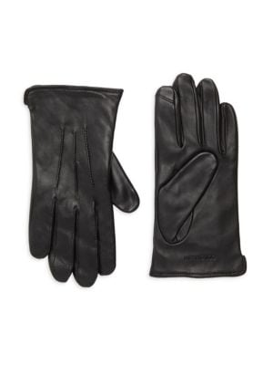 Cole Haan Grand Logo Leather Gloves – The Frum Shopper