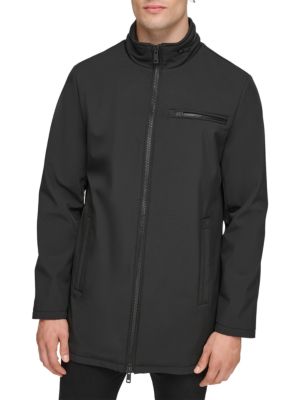 Kenneth Cole
 Softshell Hooded Raincoat