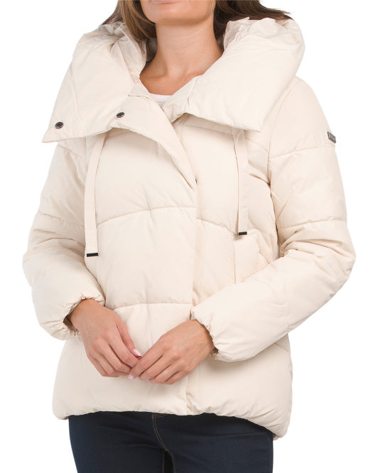 Cozy Oversize Hooded Puffer Jacket