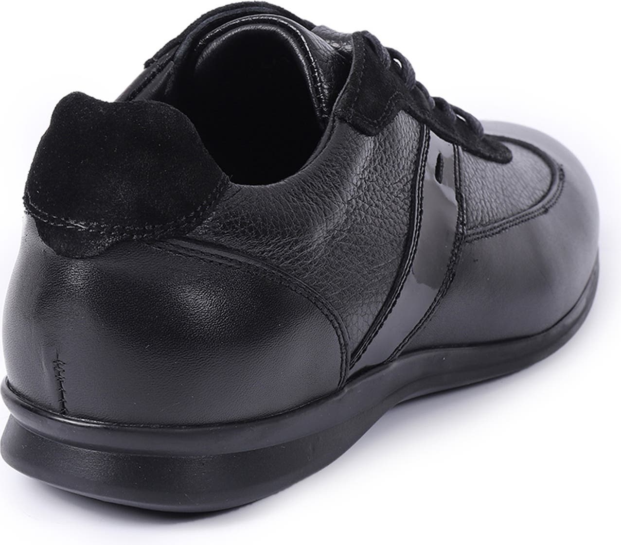 VELLAPAIS Sarasota Suede Sneaker, Alternate, color, BLACK