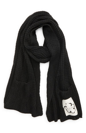TED BAKER LONDON Bex Dasher Scarf, Main, color, BLACK