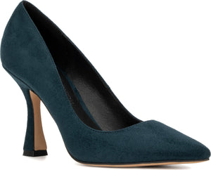 GABRIELLE UNION Lynsey Faux Leather Kitten Heel Pump, Main, color, TEAL