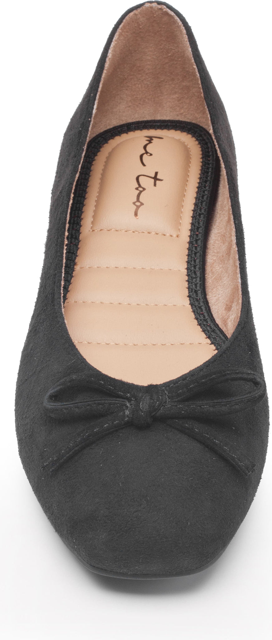 ME TOO Skylar Ballet Flat, Alternate, color, BLACK SUEDE