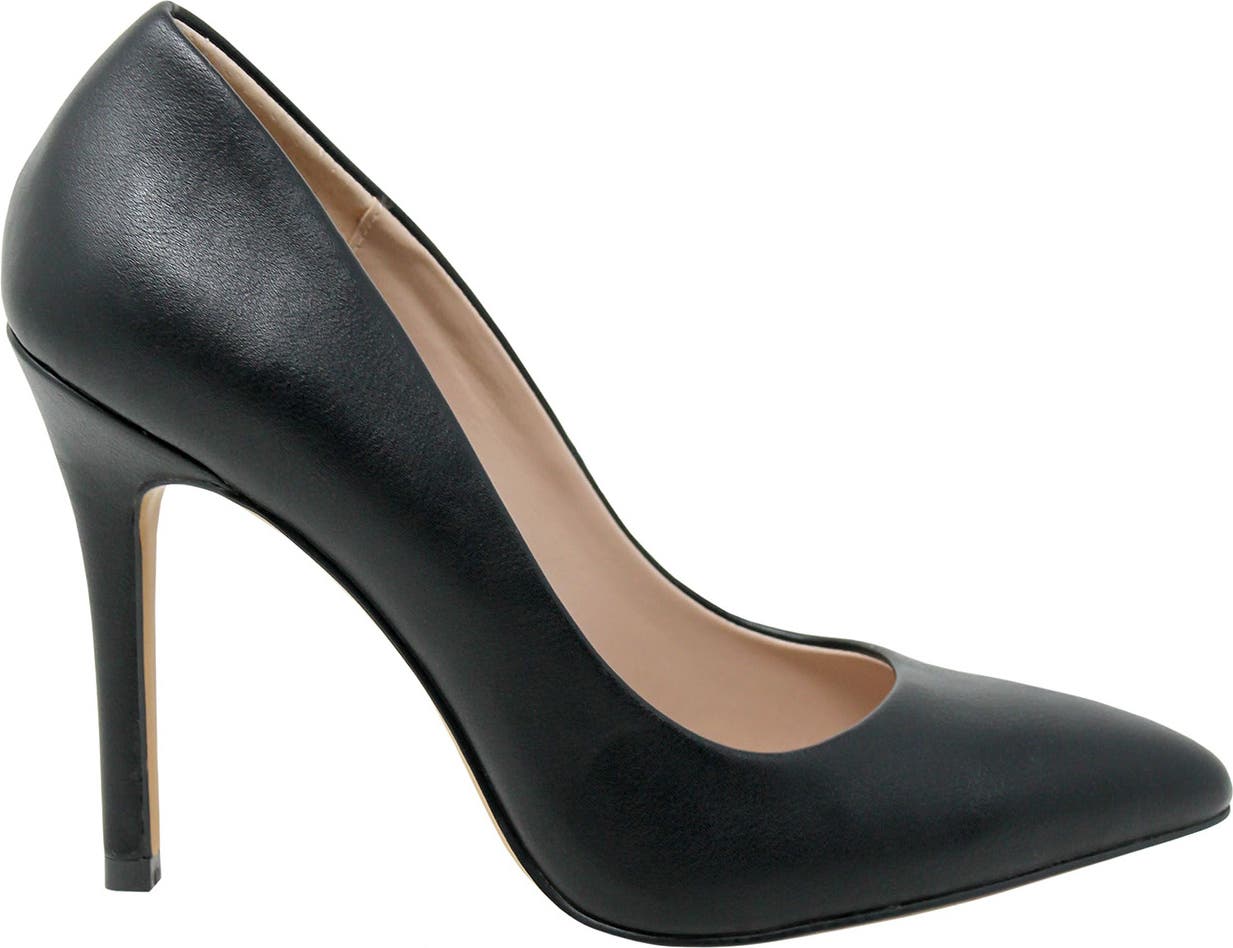 CHARLES BY CHARLES DAVID Pact Pointed Toe Pump, Alternate, color, BLACK SMOOTH