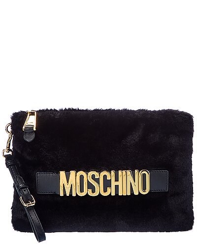Moschino Logo Lettering Pouch