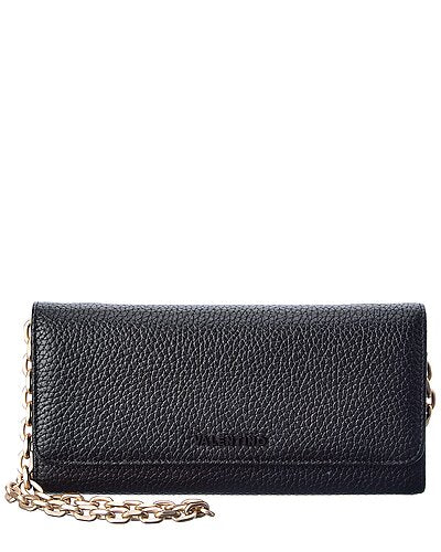 Valentino by Mario Valentino Juniper Leather Wallet On Chain