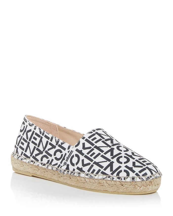 Kenzo - Women's Logo Print Espadrille Flats