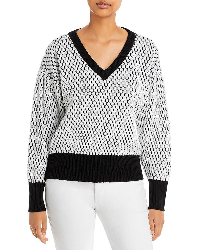 KARL LAGERFELD PARIS - Honeycomb Sweater