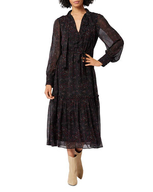 Joie - Roussel Printed Silk Midi Dress