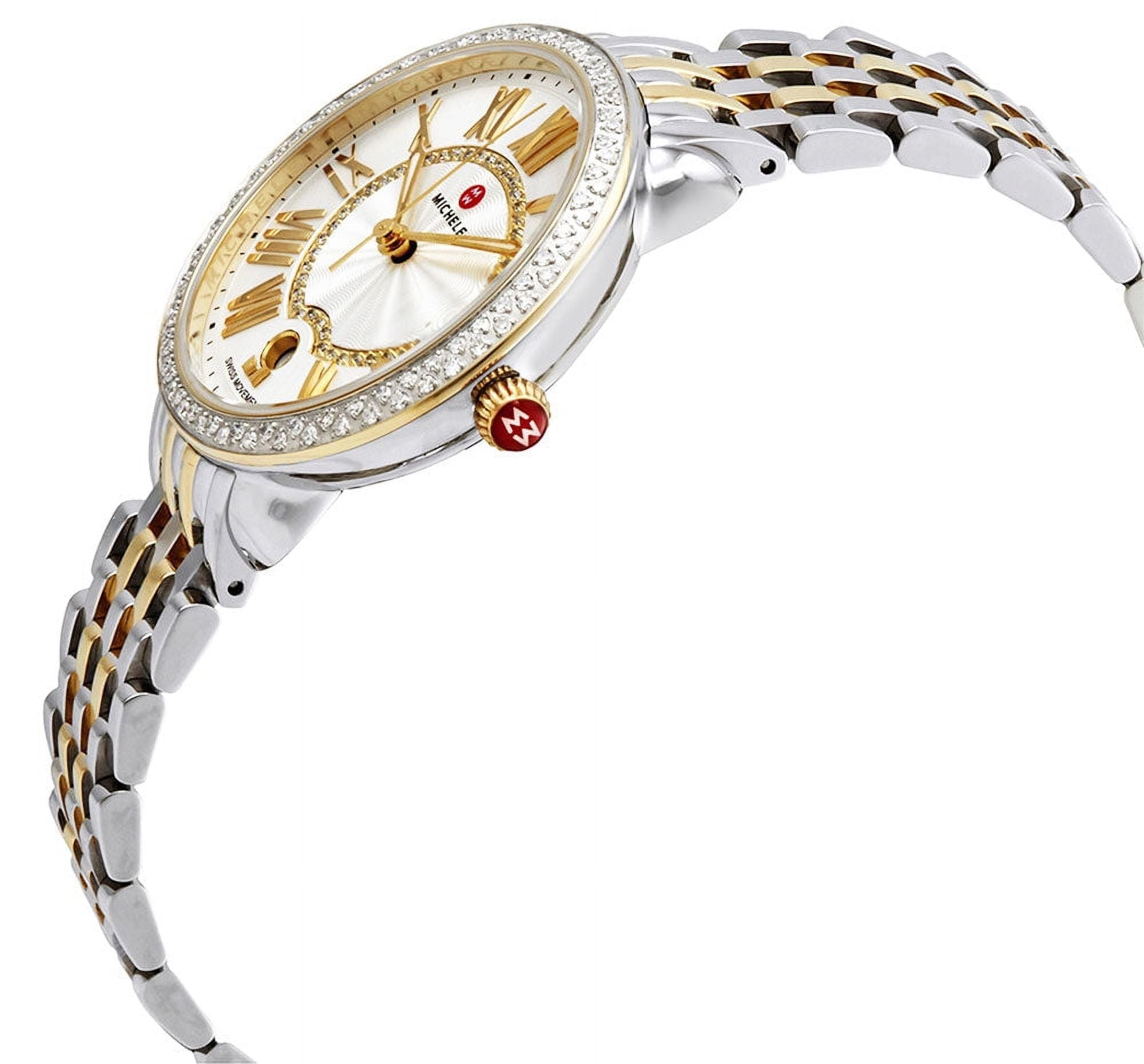 36mm Ladies Serein Mid Two Tone Diamond Watch - (18k Gold) - image 2 of 3